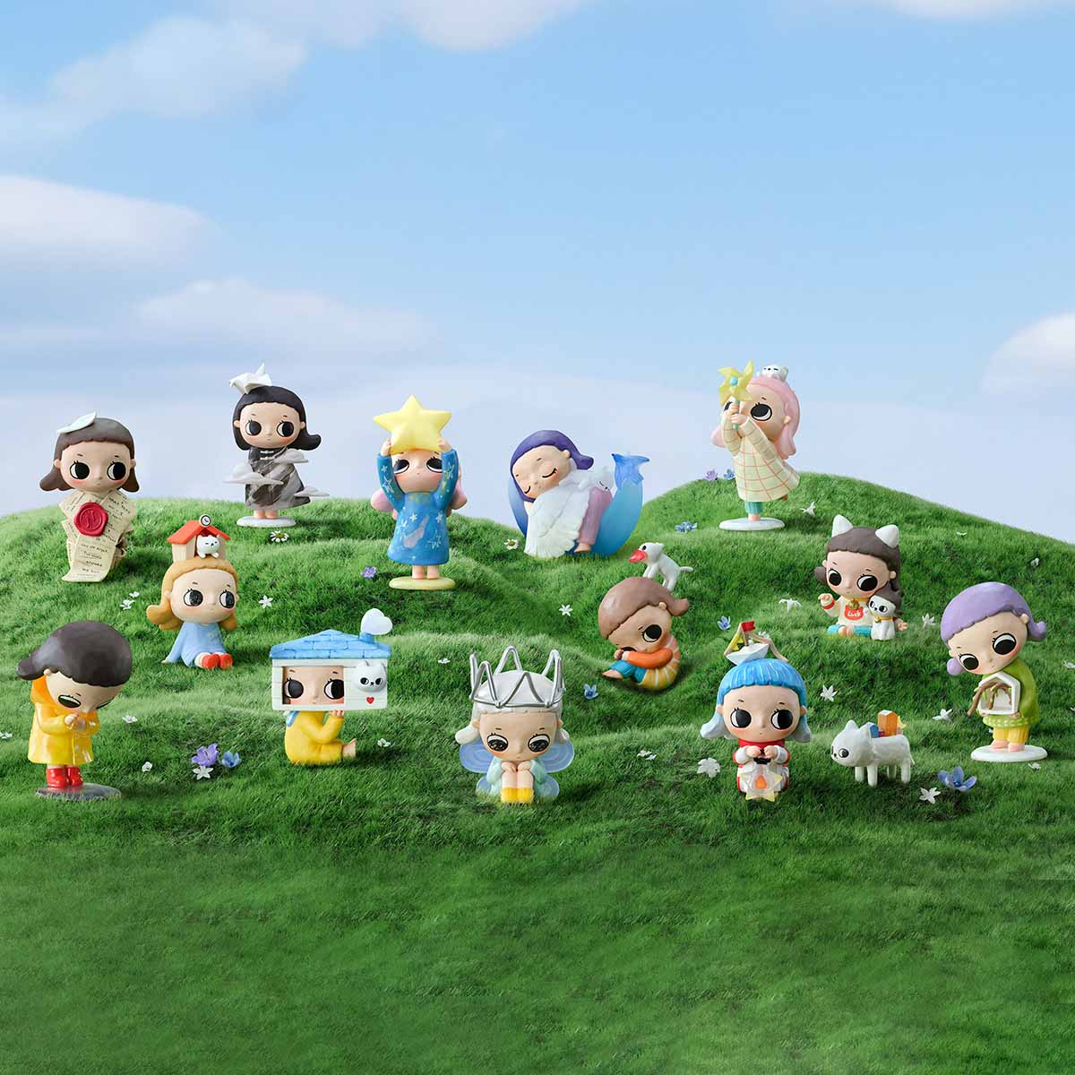 Popmart Nyota Growing up by Your Way Series Figures