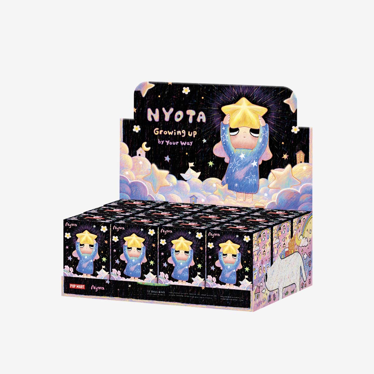 Popmart Nyota Growing up by Your Way Series Figures