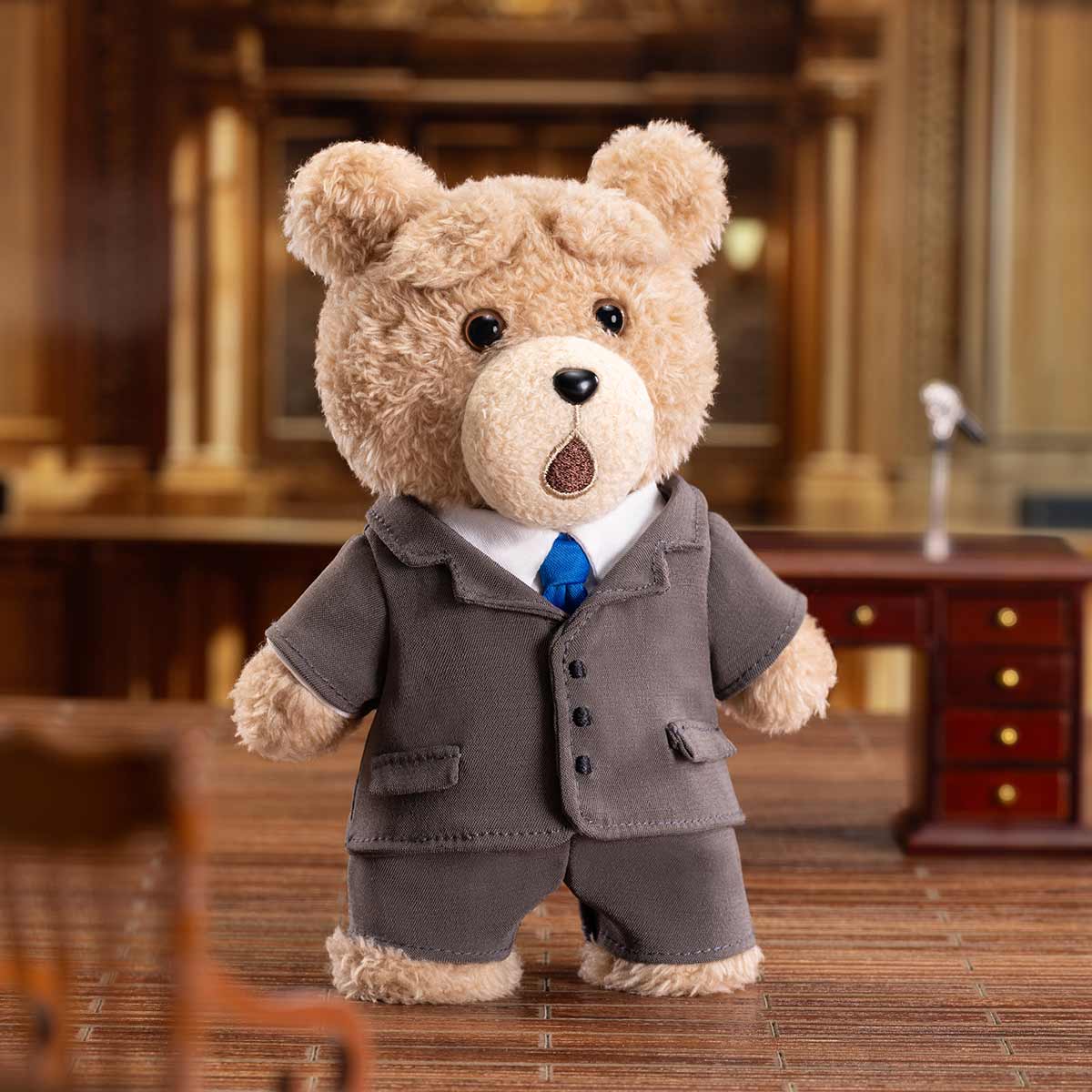 Popmart Ted2 Teddy Bear Action Plush Pendant