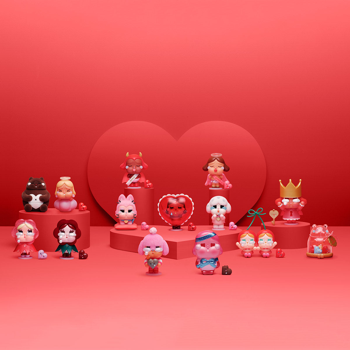 Popmart CRYBABY Crying For Love Series Figures