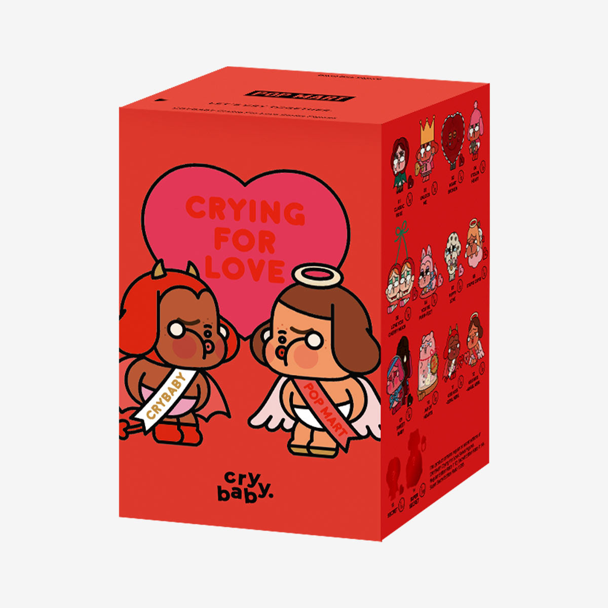 Popmart CRYBABY Crying For Love Series Figures