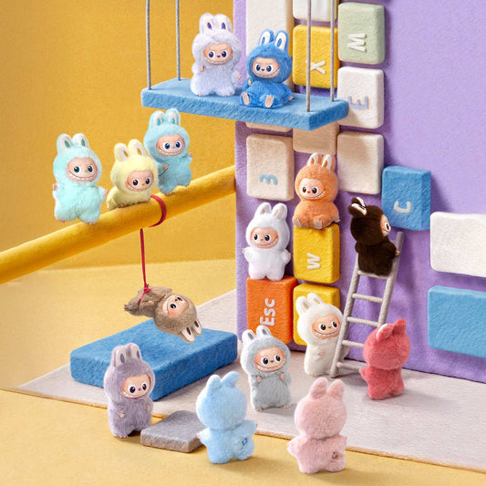 Popmart THE MONSTERS Pin for Love Series-Vinyl Plush Pendant Blind Box (A-M)