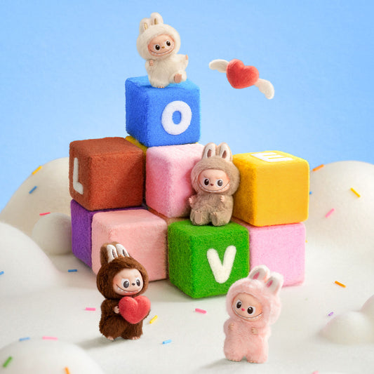 Popmart THE MONSTERS Pin for Love Series-Vinyl Plush Pendant Blind Box (A-M)