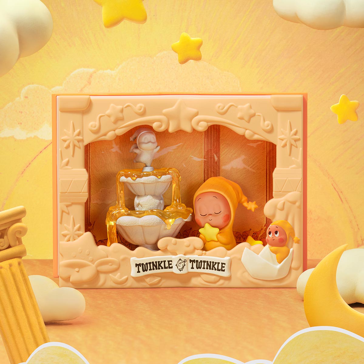 Popmart Twinkle Twinkle Light Up Series Scene Sets