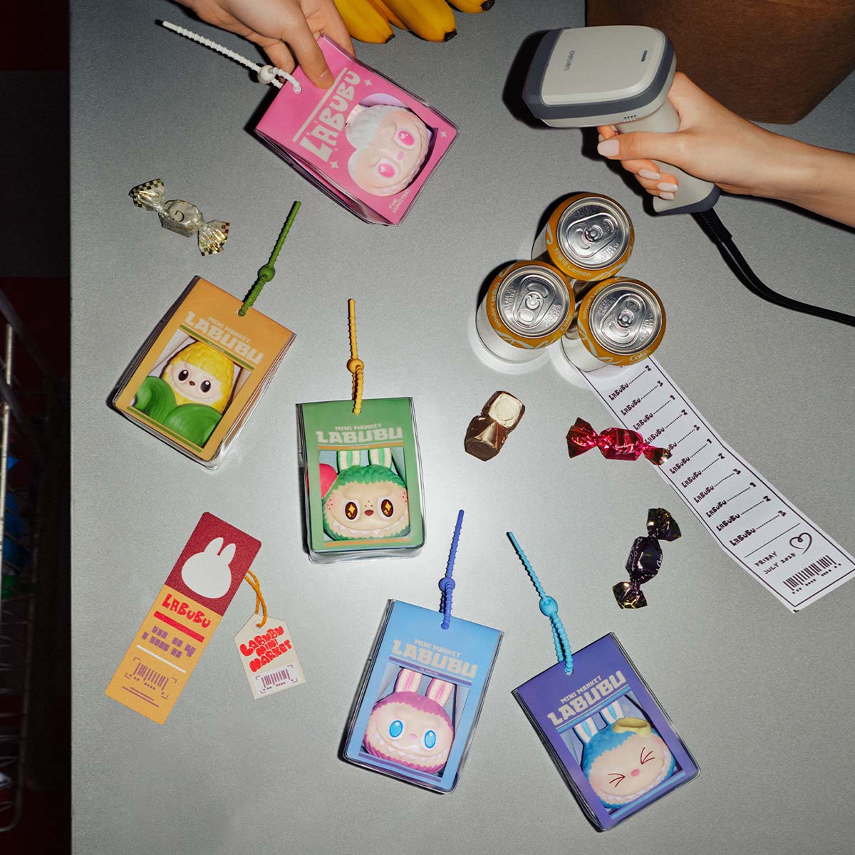 Popmart THE MONSTERS Wacky Mart Series-Pinch Pendant Blind Box