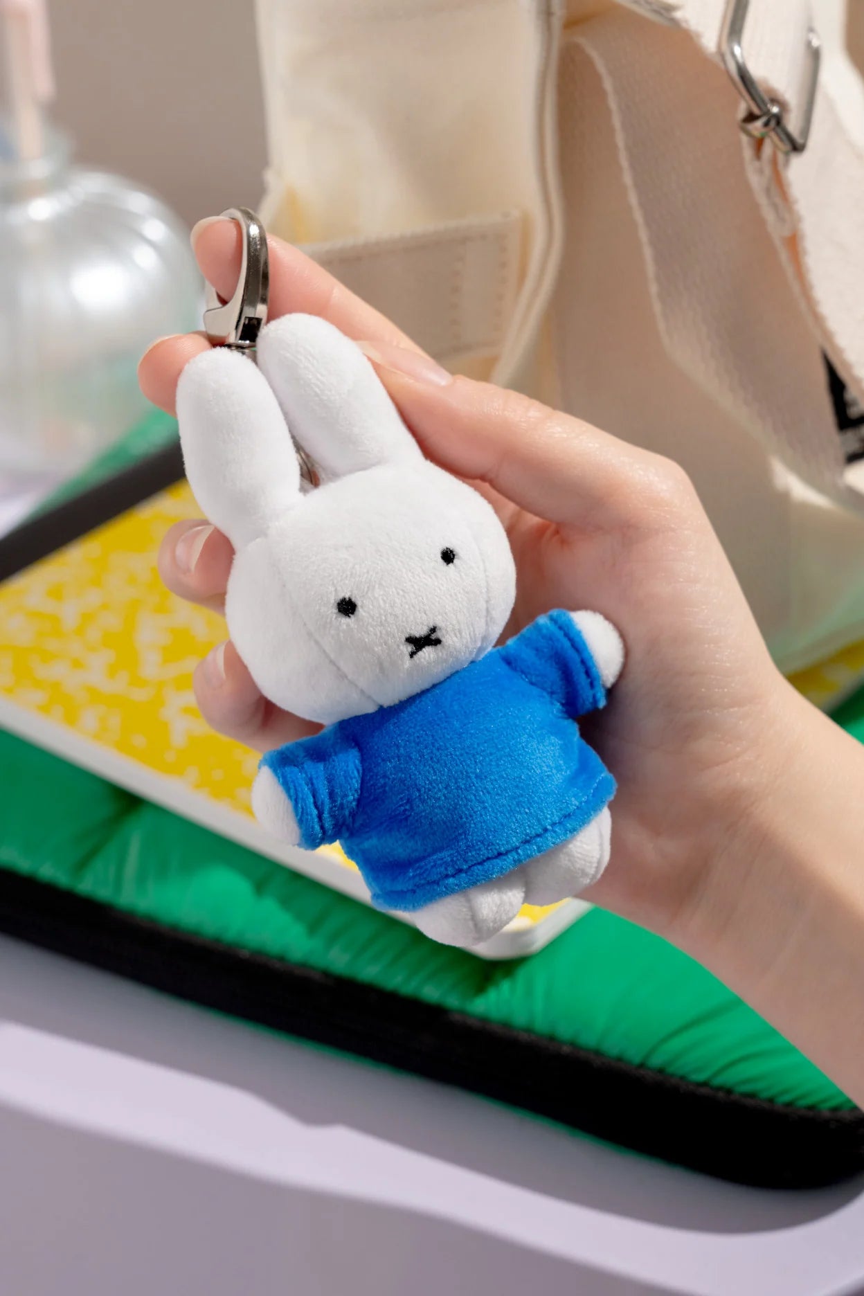 Smoko Miffy in Blue Bag Charm